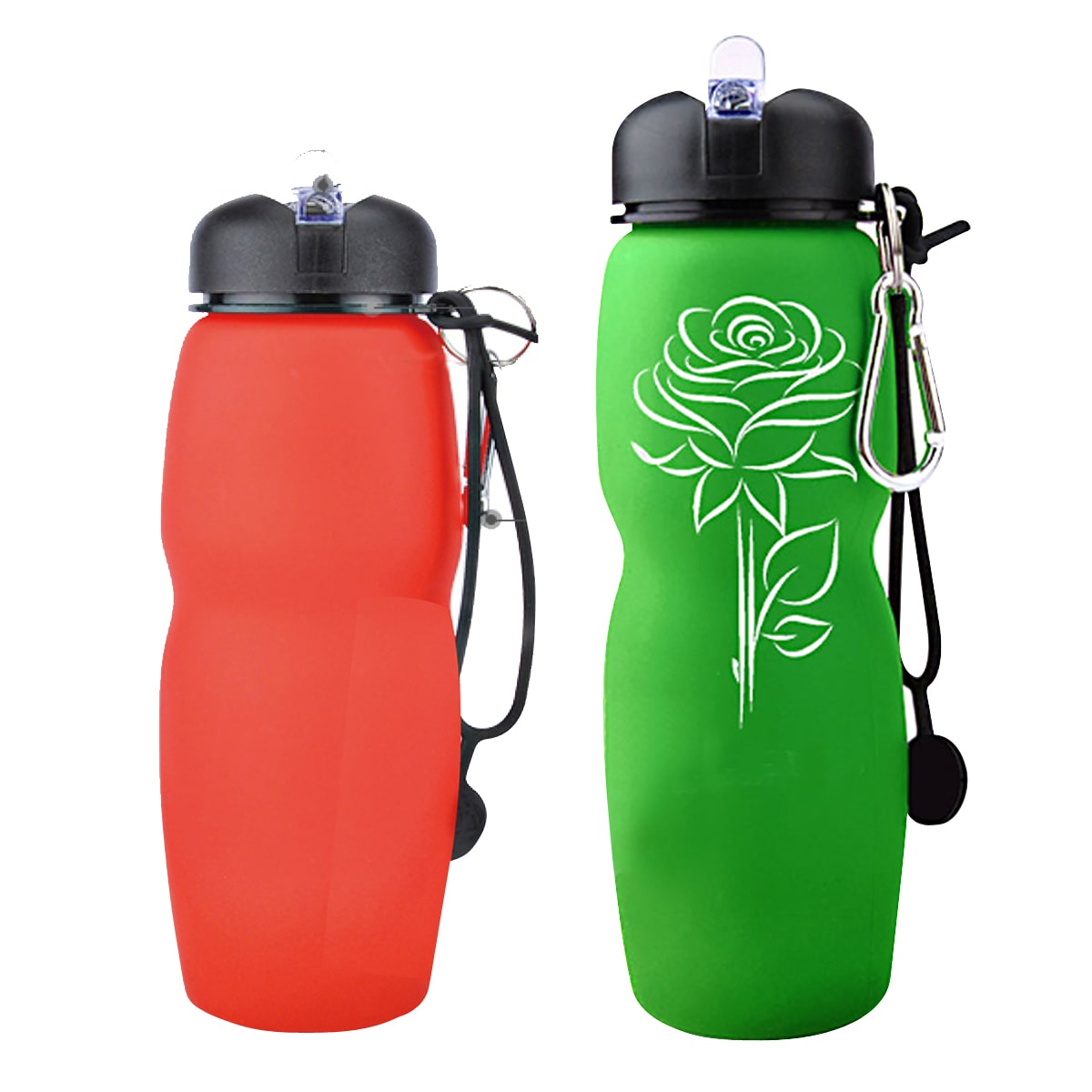 シリコン製折畳ボトル #H10-015(大U型)